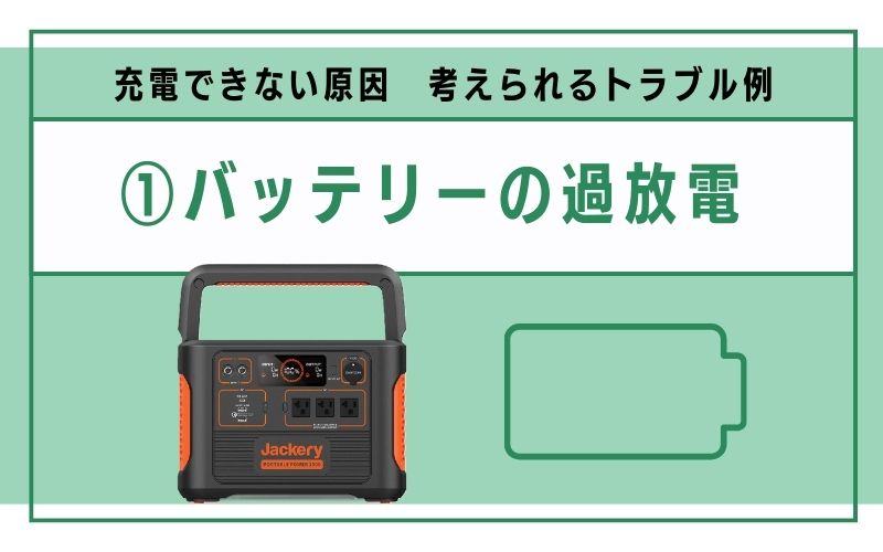 バッテリーの過放電